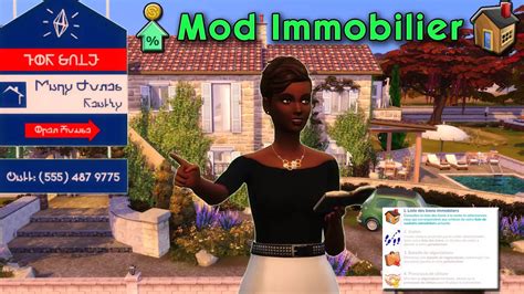 mod sims 4 immobilier|Mod Real Estate par Kiara